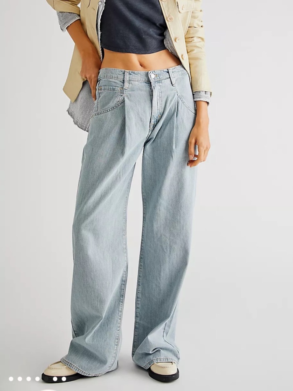 Free People We The Free Luca Super Slouch Trouser Jeans